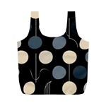 A Minimalist Pattern With Simple Lines And Shapes, Creating A Clean And Modern Aesthetic 03 Full Print Recycle Bag (M)