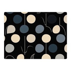 A Minimalist Pattern With Simple Lines And Shapes, Creating A Clean And Modern Aesthetic 03 Two Sides Premium Plush Fleece Blanket (Mini) from ArtsNow.com 35 x27  Blanket Front