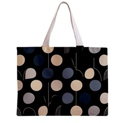 A Minimalist Pattern With Simple Lines And Shapes, Creating A Clean And Modern Aesthetic 03 Zipper Mini Tote Bag from ArtsNow.com Front