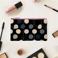 A Minimalist Pattern With Simple Lines And Shapes, Creating A Clean And Modern Aesthetic 03 Cosmetic Bag (XS) from ArtsNow.com Front