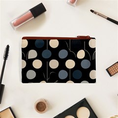 A Minimalist Pattern With Simple Lines And Shapes, Creating A Clean And Modern Aesthetic 03 Cosmetic Bag (XS) from ArtsNow.com Back