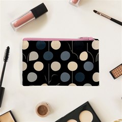 A Minimalist Pattern With Simple Lines And Shapes, Creating A Clean And Modern Aesthetic 03 Cosmetic Bag (XS) from ArtsNow.com Back