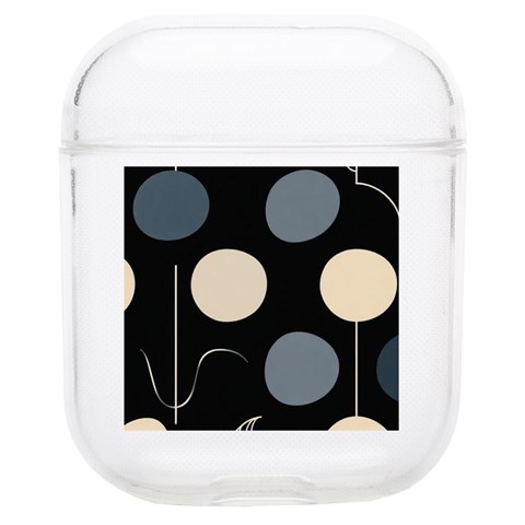 A Minimalist Pattern With Simple Lines And Shapes, Creating A Clean And Modern Aesthetic 03 Soft TPU AirPods 1/2 Case from ArtsNow.com Front