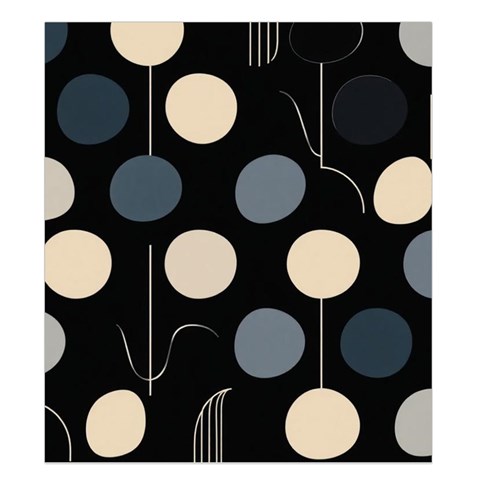 A Minimalist Pattern With Simple Lines And Shapes, Creating A Clean And Modern Aesthetic 03 Duvet Cover Double Side (King Size) from ArtsNow.com Back