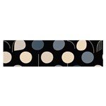 A Minimalist Pattern With Simple Lines And Shapes, Creating A Clean And Modern Aesthetic 03 Oblong Satin Scarf (16  x 60 )