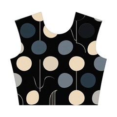 A Minimalist Pattern With Simple Lines And Shapes, Creating A Clean And Modern Aesthetic 03 Cotton Crop Top from ArtsNow.com Front