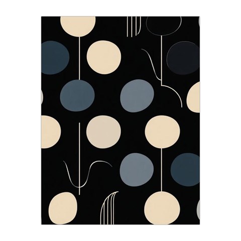 A Minimalist Pattern With Simple Lines And Shapes, Creating A Clean And Modern Aesthetic 03 Medium Tapestry from ArtsNow.com Front