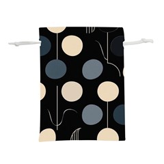 A Minimalist Pattern With Simple Lines And Shapes, Creating A Clean And Modern Aesthetic 03 Lightweight Drawstring Pouch (S) from ArtsNow.com Back