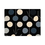 A Minimalist Pattern With Simple Lines And Shapes, Creating A Clean And Modern Aesthetic 03 Premium Plush Fleece Blanket (Mini)