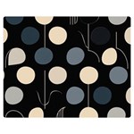 A Minimalist Pattern With Simple Lines And Shapes, Creating A Clean And Modern Aesthetic 03 Premium Plush Fleece Blanket (Medium)