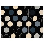 A Minimalist Pattern With Simple Lines And Shapes, Creating A Clean And Modern Aesthetic 03 Premium Plush Fleece Blanket (Extra Small)