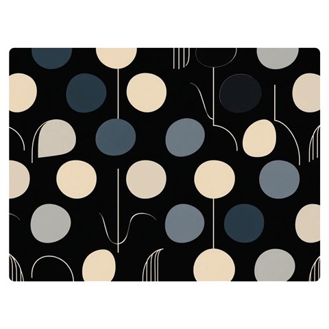 A Minimalist Pattern With Simple Lines And Shapes, Creating A Clean And Modern Aesthetic 03 Two Sides Premium Plush Fleece Blanket (Baby Size) from ArtsNow.com 40 x30  Blanket Front