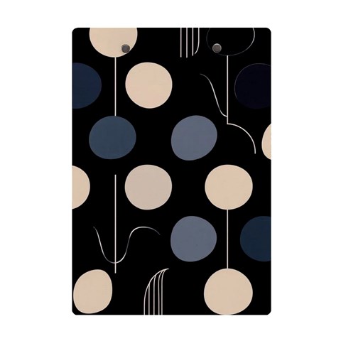 A Minimalist Pattern With Simple Lines And Shapes, Creating A Clean And Modern Aesthetic 03 A5 Acrylic Clipboard from ArtsNow.com Back