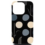 A Minimalist Pattern With Simple Lines And Shapes, Creating A Clean And Modern Aesthetic 03 iPhone 14 Pro Black UV Print PC Hardshell Case