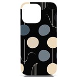 A Minimalist Pattern With Simple Lines And Shapes, Creating A Clean And Modern Aesthetic 03 iPhone 14 Pro Max Black UV Print PC Hardshell Case