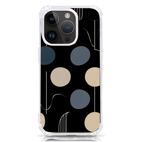 A Minimalist Pattern With Simple Lines And Shapes, Creating A Clean And Modern Aesthetic 03 iPhone 14 Pro TPU UV Print Case from ArtsNow.com Front