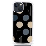 A Minimalist Pattern With Simple Lines And Shapes, Creating A Clean And Modern Aesthetic 03 iPhone 13 mini TPU UV Print Case