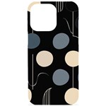 A Minimalist Pattern With Simple Lines And Shapes, Creating A Clean And Modern Aesthetic 03 iPhone 15 Pro Max Black UV Print PC Hardshell Case