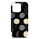 A Minimalist Pattern With Simple Lines And Shapes, Creating A Clean And Modern Aesthetic 03 iPhone 16 Pro Black UV Print PC Hardshell Case