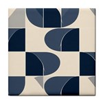 A Minimalist Pattern With Simple Lines And Shapes, Creating A Clean And Modern Aesthetic 04 Tile Coaster