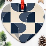 A Minimalist Pattern With Simple Lines And Shapes, Creating A Clean And Modern Aesthetic 04 Ornament (Heart)