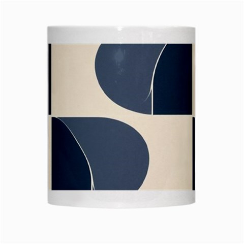 A Minimalist Pattern With Simple Lines And Shapes, Creating A Clean And Modern Aesthetic 04 White Mug from ArtsNow.com Center