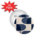 A Minimalist Pattern With Simple Lines And Shapes, Creating A Clean And Modern Aesthetic 04 1.75  Buttons (10 pack)