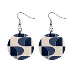 A Minimalist Pattern With Simple Lines And Shapes, Creating A Clean And Modern Aesthetic 04 Mini Button Earrings