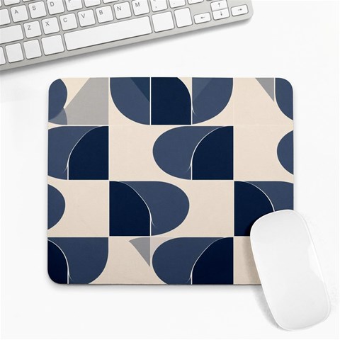 A Minimalist Pattern With Simple Lines And Shapes, Creating A Clean And Modern Aesthetic 04 Large Mousepad from ArtsNow.com Front