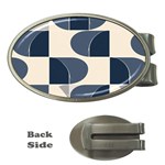 A Minimalist Pattern With Simple Lines And Shapes, Creating A Clean And Modern Aesthetic 04 Money Clips (Oval) 