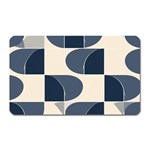 A Minimalist Pattern With Simple Lines And Shapes, Creating A Clean And Modern Aesthetic 04 Magnet (Rectangular)