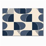 A Minimalist Pattern With Simple Lines And Shapes, Creating A Clean And Modern Aesthetic 04 Postcard 4 x 6  (Pkg of 10)