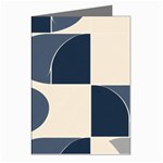 A Minimalist Pattern With Simple Lines And Shapes, Creating A Clean And Modern Aesthetic 04 Greeting Cards (Pkg of 8)