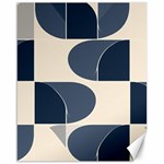 A Minimalist Pattern With Simple Lines And Shapes, Creating A Clean And Modern Aesthetic 04 Canvas 16  x 20 