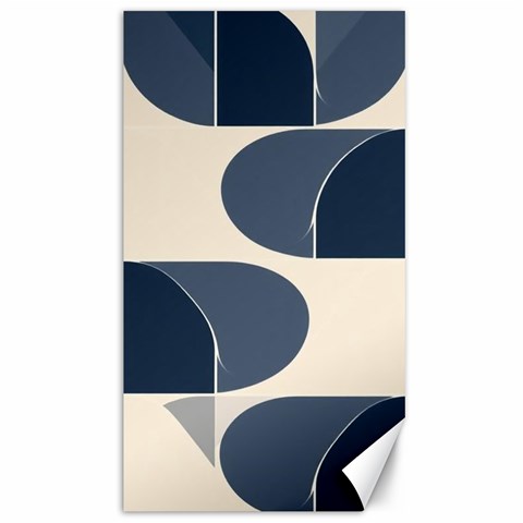 A Minimalist Pattern With Simple Lines And Shapes, Creating A Clean And Modern Aesthetic 04 Canvas 40  x 72  from ArtsNow.com 39.28 x69.23  Canvas - 1