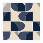 A Minimalist Pattern With Simple Lines And Shapes, Creating A Clean And Modern Aesthetic 04 Medium Glasses Cloth (2 Sides)