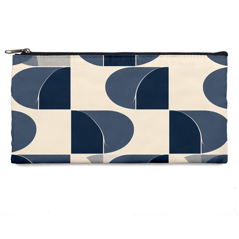 A Minimalist Pattern With Simple Lines And Shapes, Creating A Clean And Modern Aesthetic 04 Pencil Cases from ArtsNow.com Front