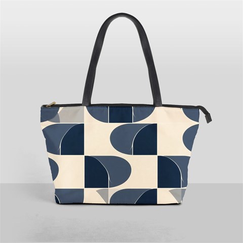 A Minimalist Pattern With Simple Lines And Shapes, Creating A Clean And Modern Aesthetic 04 Classic Shoulder Handbag from ArtsNow.com Front