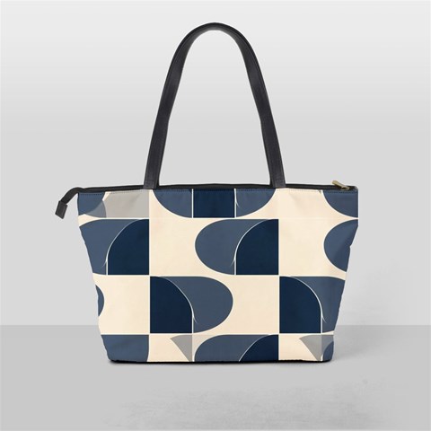 A Minimalist Pattern With Simple Lines And Shapes, Creating A Clean And Modern Aesthetic 04 Classic Shoulder Handbag from ArtsNow.com Back