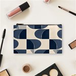 A Minimalist Pattern With Simple Lines And Shapes, Creating A Clean And Modern Aesthetic 04 Cosmetic Bag (Small)