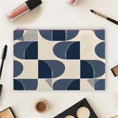 A Minimalist Pattern With Simple Lines And Shapes, Creating A Clean And Modern Aesthetic 04 Cosmetic Bag (Large) from ArtsNow.com Front