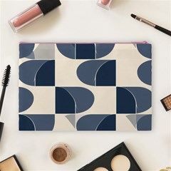 A Minimalist Pattern With Simple Lines And Shapes, Creating A Clean And Modern Aesthetic 04 Cosmetic Bag (Large) from ArtsNow.com Back