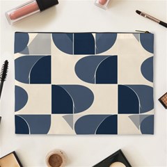 A Minimalist Pattern With Simple Lines And Shapes, Creating A Clean And Modern Aesthetic 04 Cosmetic Bag (XL) from ArtsNow.com Back