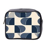 A Minimalist Pattern With Simple Lines And Shapes, Creating A Clean And Modern Aesthetic 04 Mini Toiletries Bag (Two Sides)