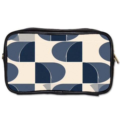 A Minimalist Pattern With Simple Lines And Shapes, Creating A Clean And Modern Aesthetic 04 Toiletries Bag (Two Sides) from ArtsNow.com Front