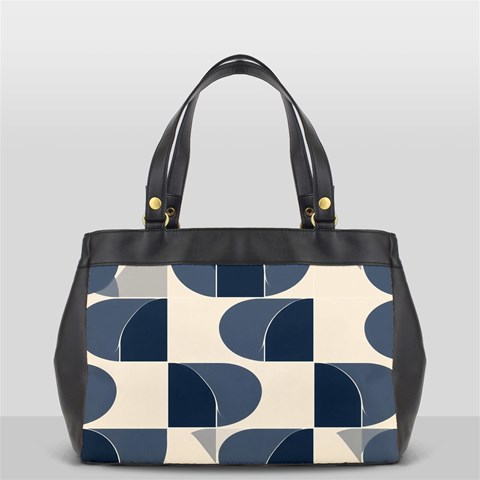 A Minimalist Pattern With Simple Lines And Shapes, Creating A Clean And Modern Aesthetic 04 Oversize Office Handbag from ArtsNow.com Front