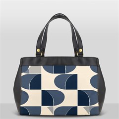 A Minimalist Pattern With Simple Lines And Shapes, Creating A Clean And Modern Aesthetic 04 Oversize Office Handbag (2 Sides) from ArtsNow.com Front