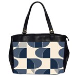 A Minimalist Pattern With Simple Lines And Shapes, Creating A Clean And Modern Aesthetic 04 Oversize Office Handbag (2 Sides)