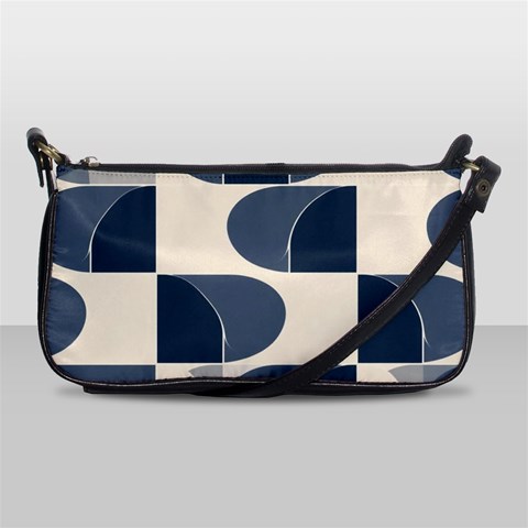 A Minimalist Pattern With Simple Lines And Shapes, Creating A Clean And Modern Aesthetic 04 Shoulder Clutch Bag from ArtsNow.com Front