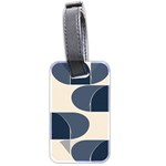 A Minimalist Pattern With Simple Lines And Shapes, Creating A Clean And Modern Aesthetic 04 Luggage Tag (two sides)